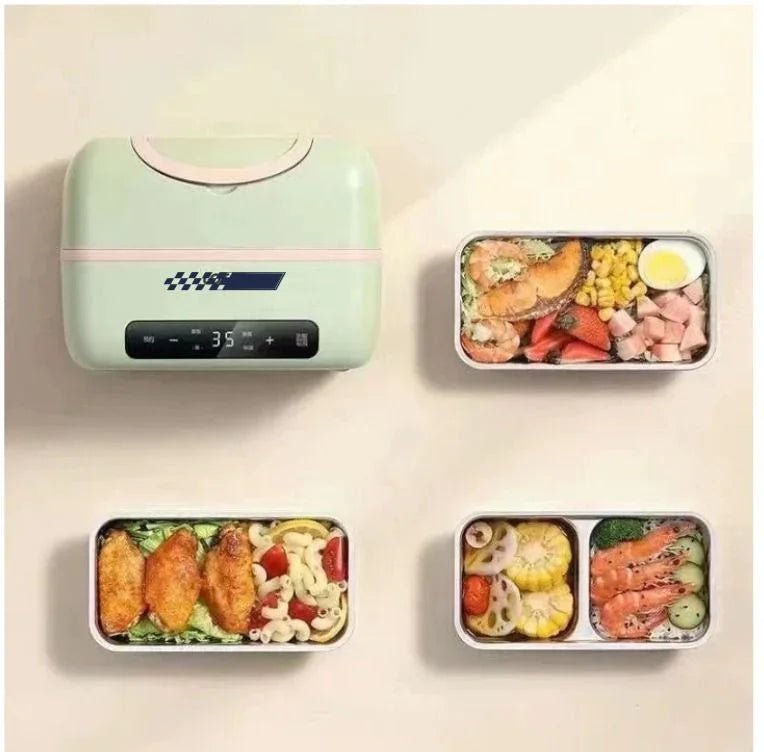 2 IN 1 NICEE Electric Lunch Box with Heating Food Technology - Select13