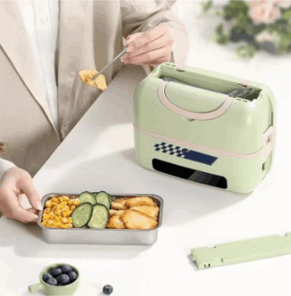 2 IN 1 NICEE Electric Lunch Box with Heating Food Technology - Select13