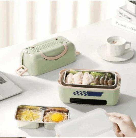 2 IN 1 NICEE Electric Lunch Box with Heating Food Technology - Select13