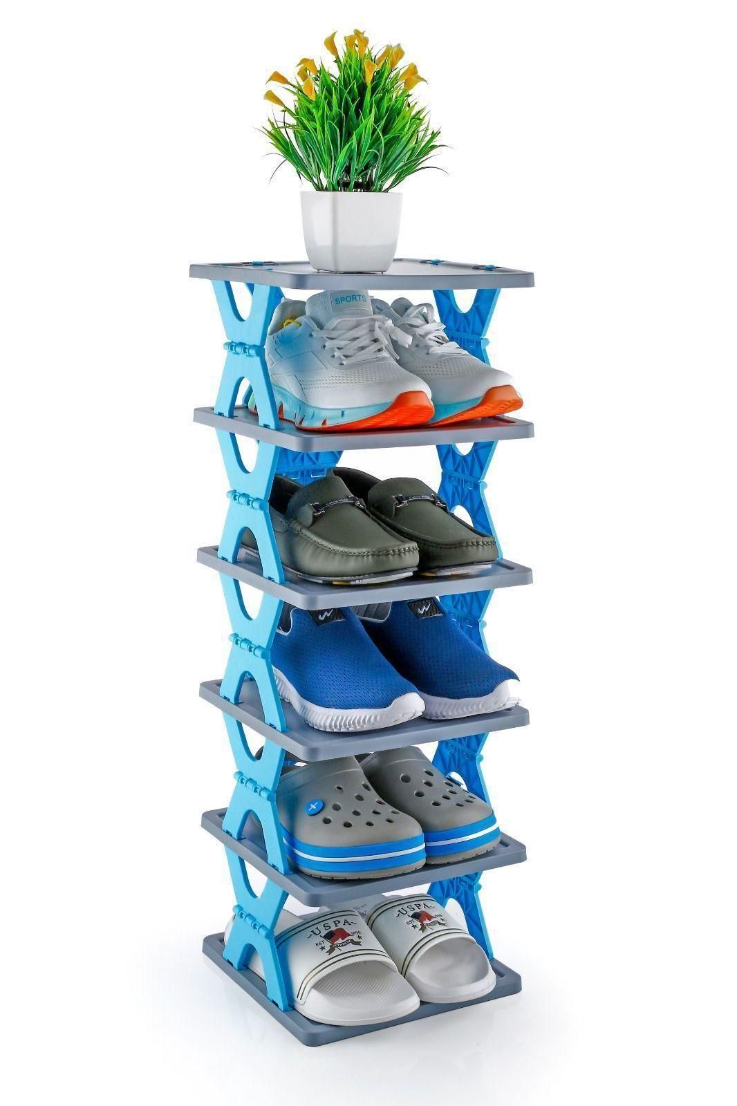 New StepVault™ Smart Foldable 5 Layer Shoe Rack