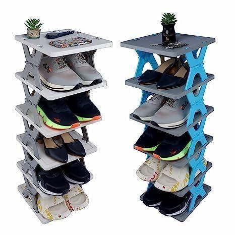 New StepIN™ Smart Foldable Compact 4 Layer Shoe Rack - Select13