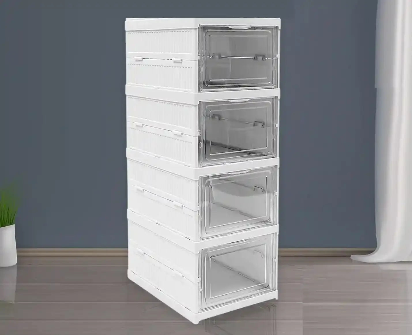 StepVault™ Smart Foldable 4 Layer Shoe Rack - Select13