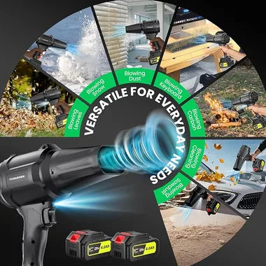 4 IN 1  Cordless Powerful MultiUse Turbo Jet Air Blower