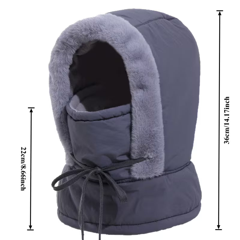 FrostLock™ UltraWarm Windproof Hooded Fleece Scarf- Pack of 2