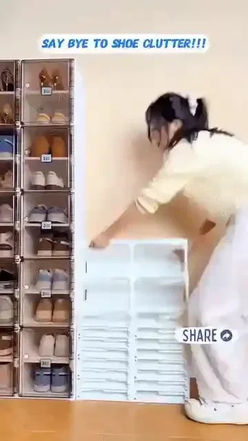 StepVault™ Smart Foldable 4 Layer Shoe Rack - Select13