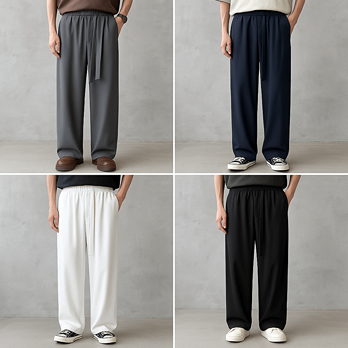 4 IN 1 - Sleek & Stylish Wide Pants | Water & Stain Proof | Pack of 4