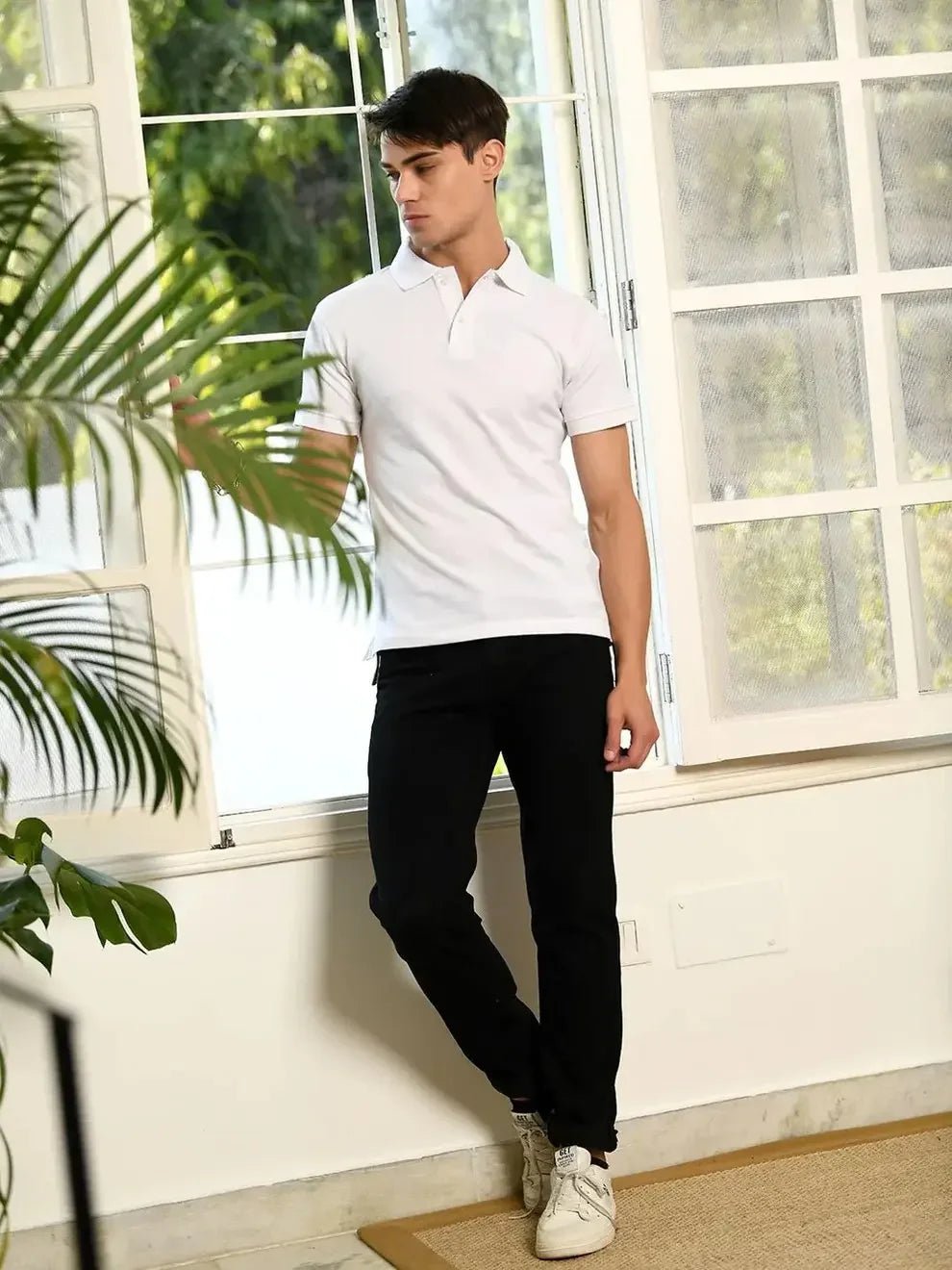 StarLoom™ Men's Cotton Matrix Polo T-shirts -Pack of 3 - Select13