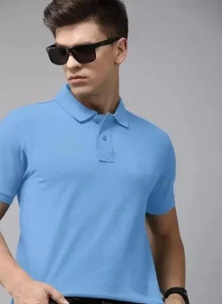 StarLoom™ Men's Cotton Matrix Polo T-shirts -Pack of 3 - Select13