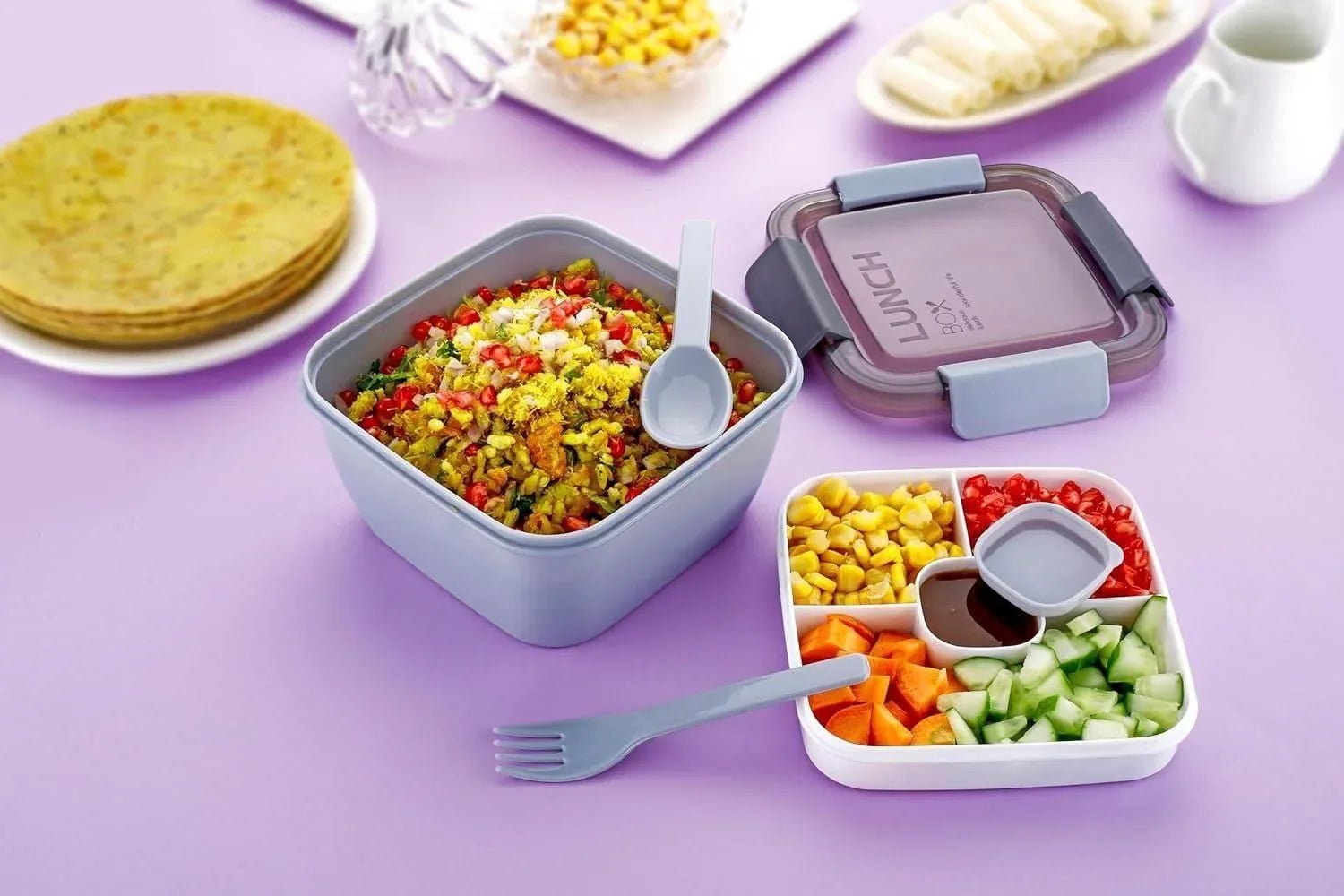 New 2 IN 1 NICEE Lunch Box with Heating Food Technology - Select13